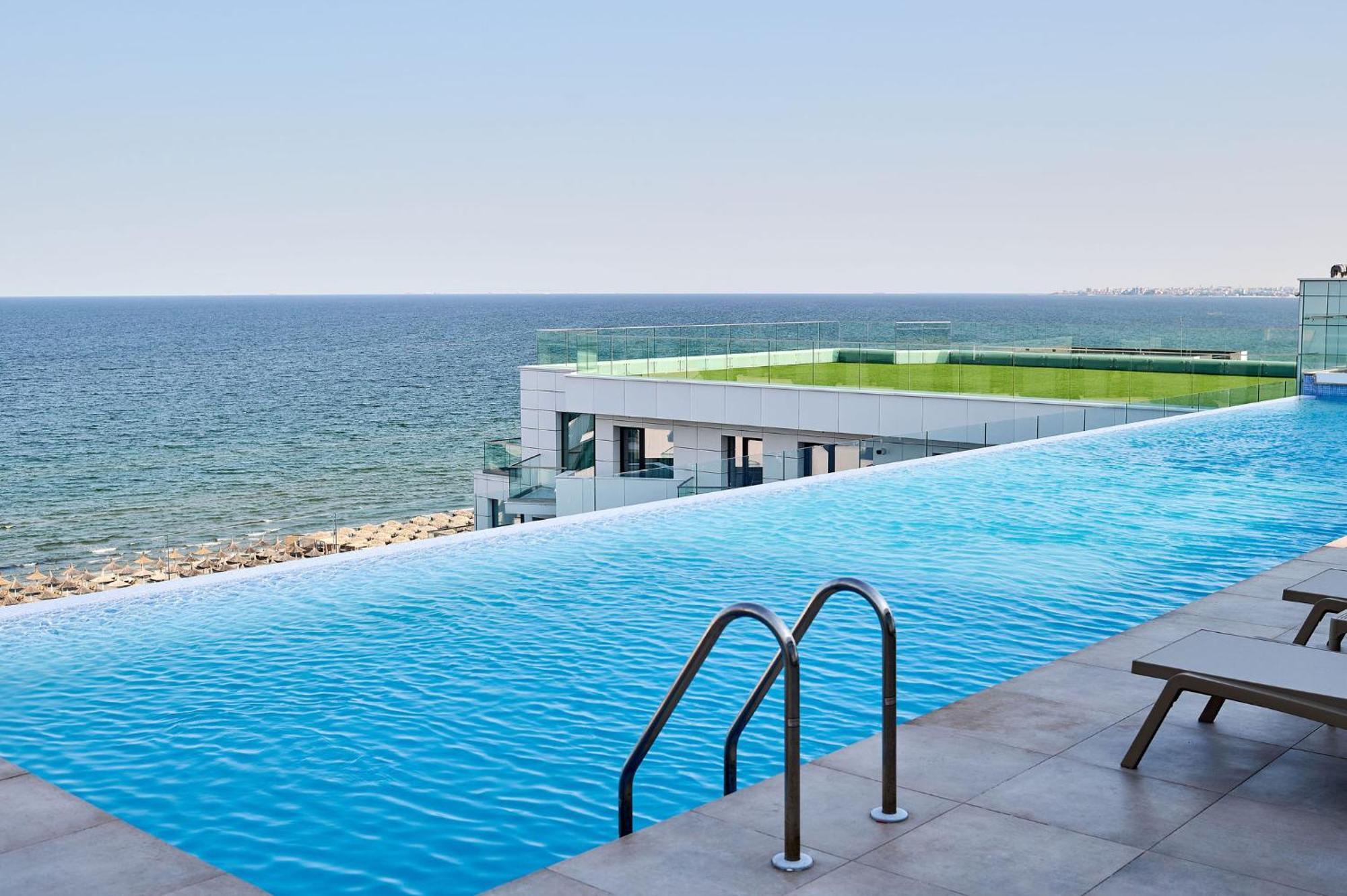 Aqua Vista Infinity Resort & Spa - Studio Lux - Piscina Infinity, Jacuzzi, Sauna, Gym - Privat Navodari Exterior photo
